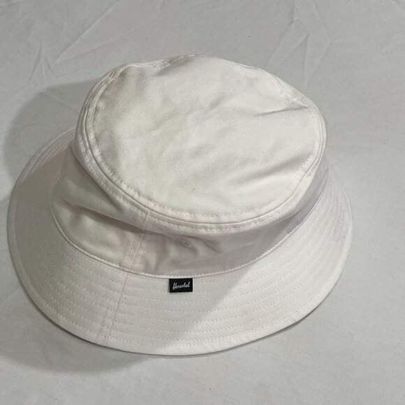 Herschel Supply Co. Norman Cotton Twill Bucket Hat – Blanc De Blanc (L/XL) - Picture 6 of 10